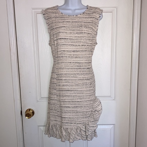 Rebecca Taylor Dresses & Skirts - Elegant Tailored Rebecca Taylor Cream Dress Fully-lined Boucle 14